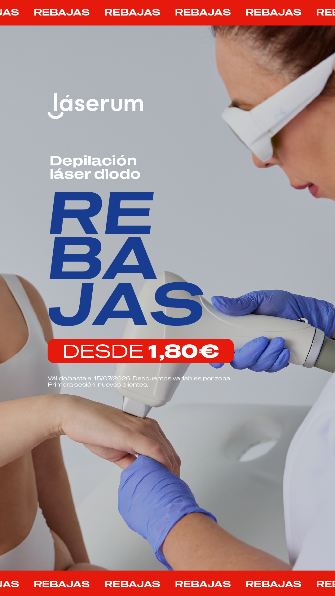 Láserum Facebook ad