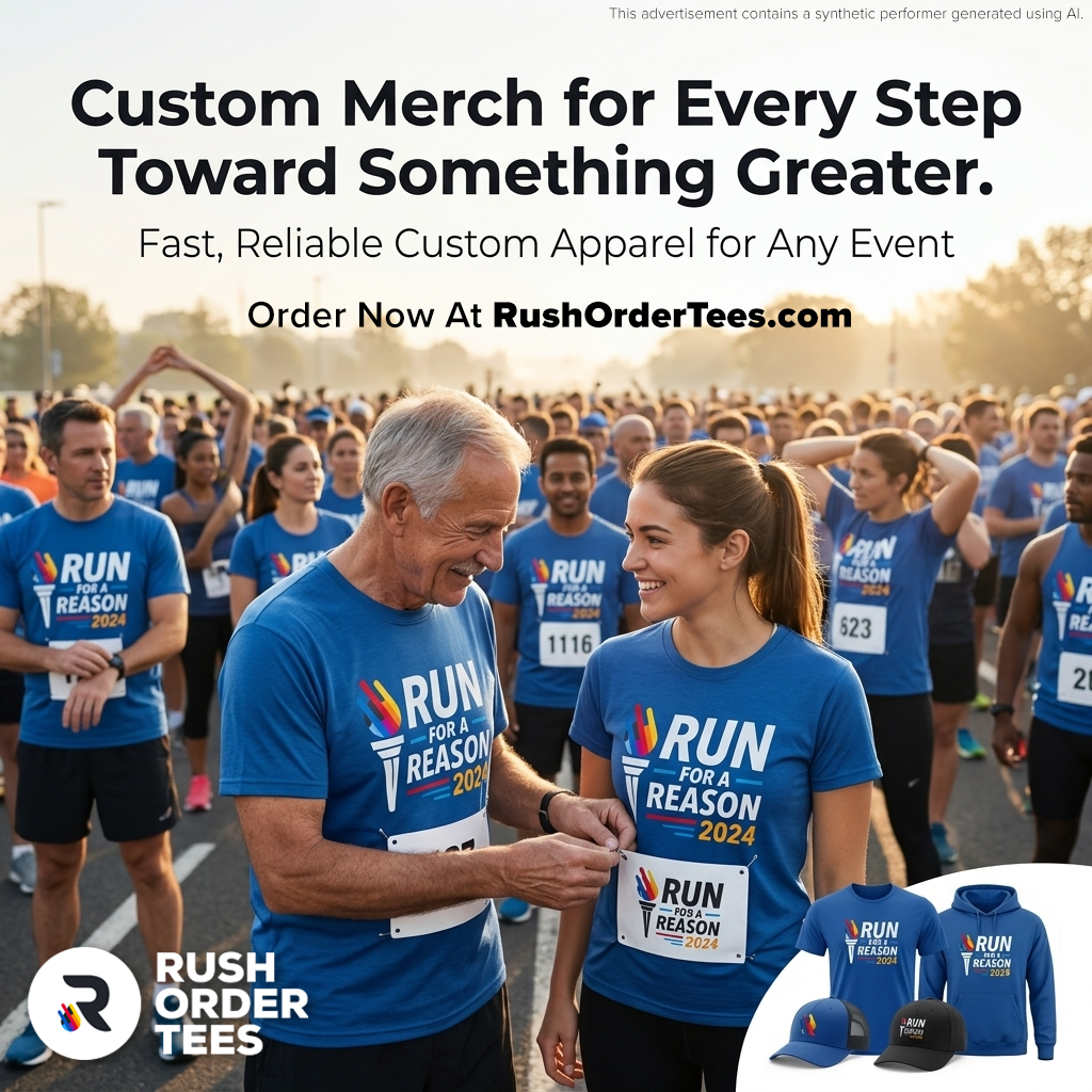 Rush Order Tees Facebook ad