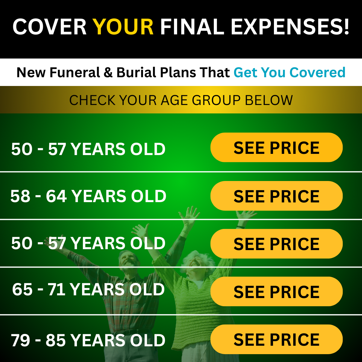 Final Expense Experts Facebook ad