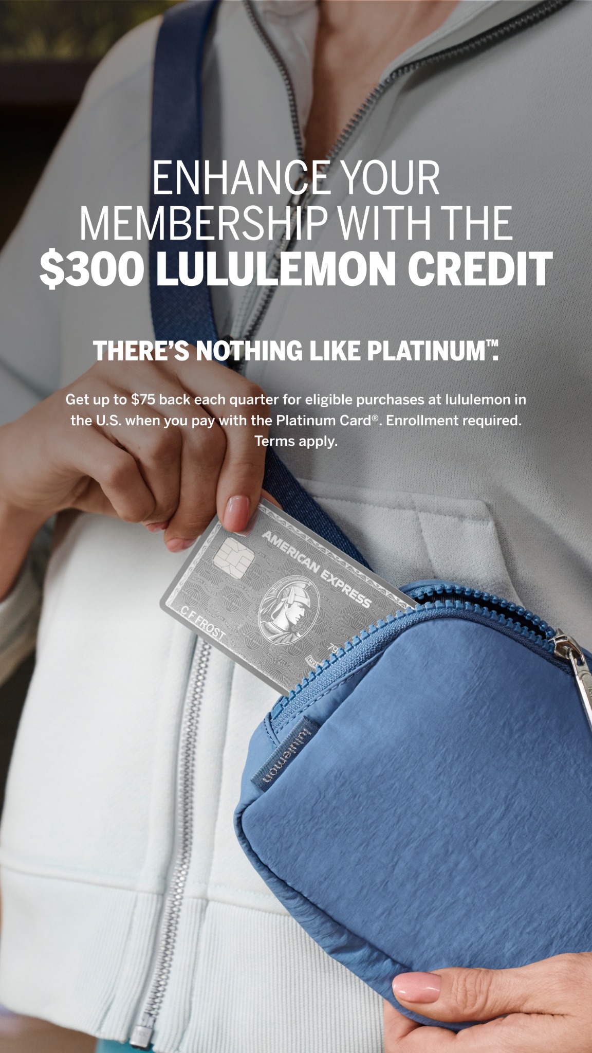 American Express Facebook ad
