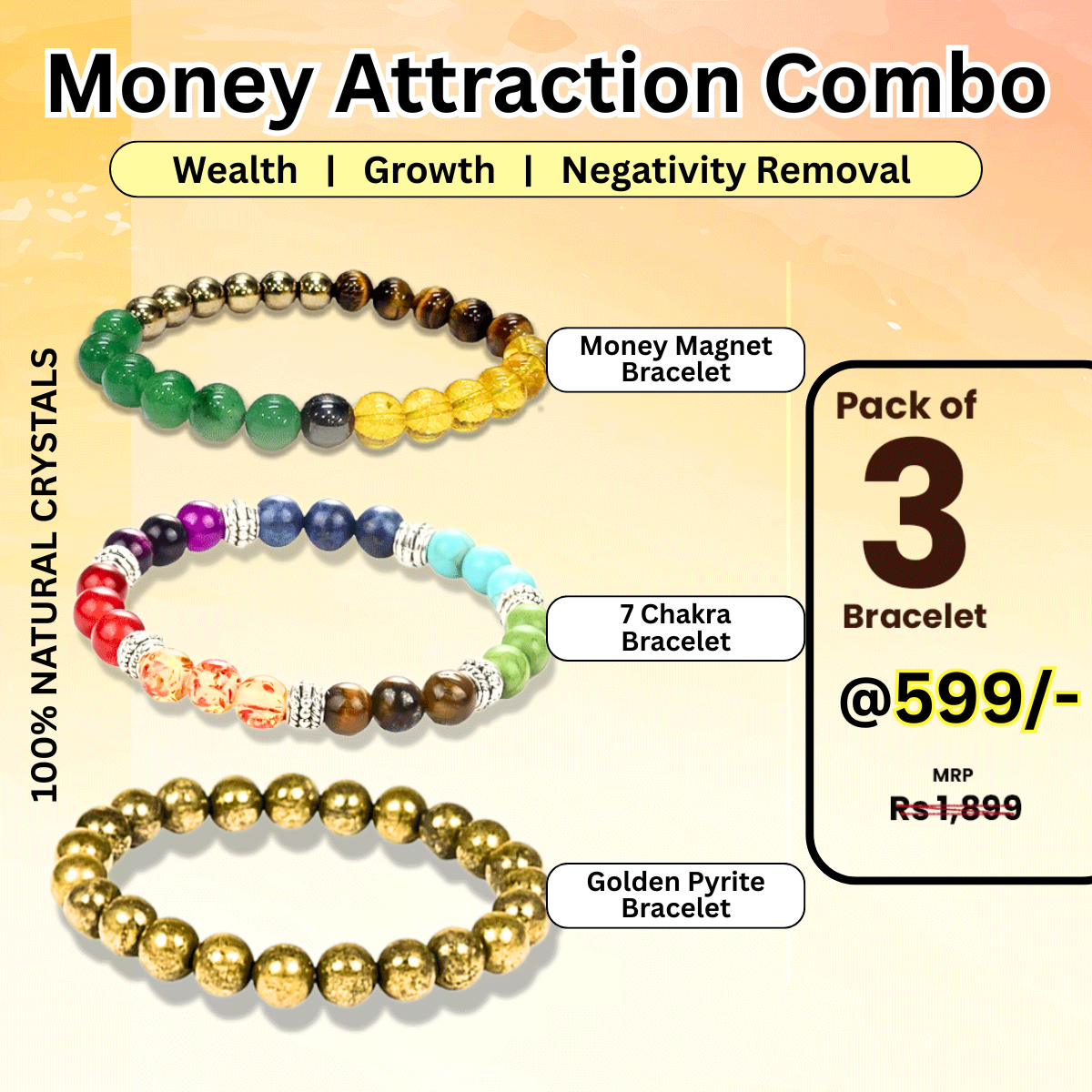 Evashu Crystals Facebook ad