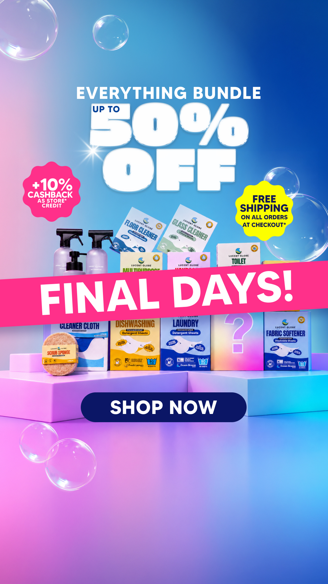 Lucent Globe Facebook ad