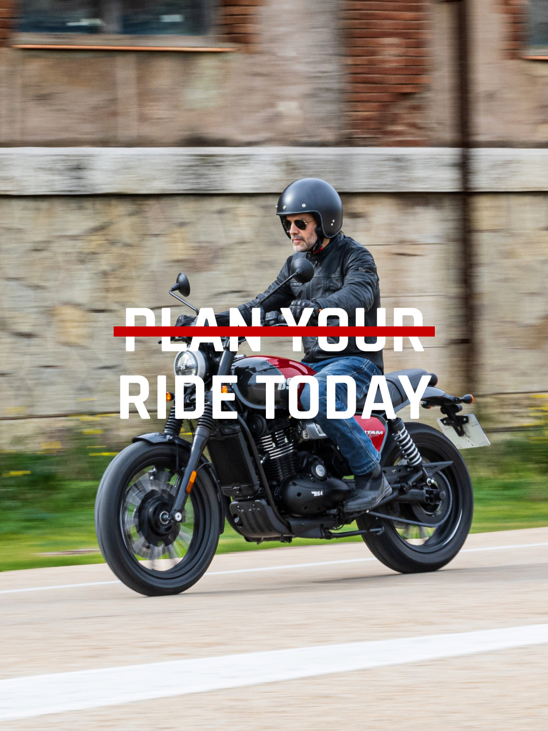 BSA Motorcycles Facebook ad: Book a test ride