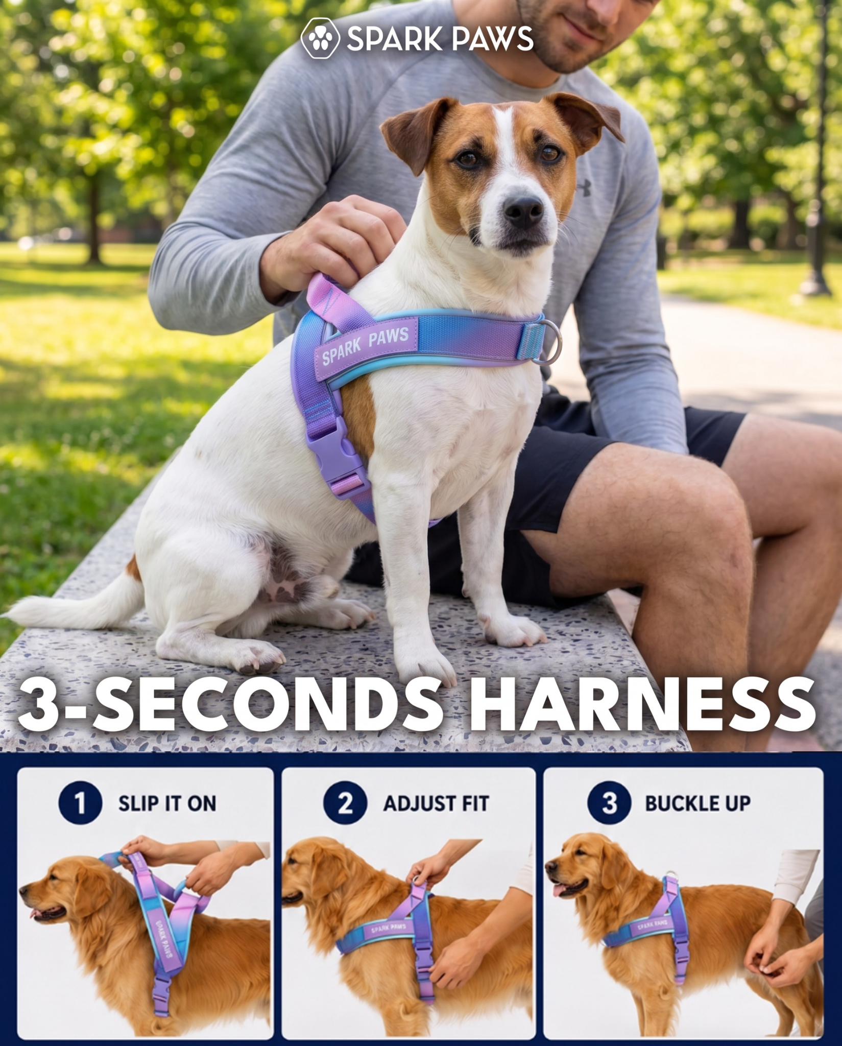 Spark Paws Facebook ad