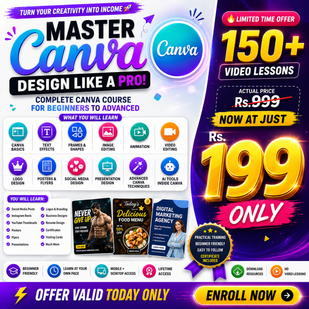 Digital Bikana - Online Digital Marketing Course Facebook ad: Limited Time Offer