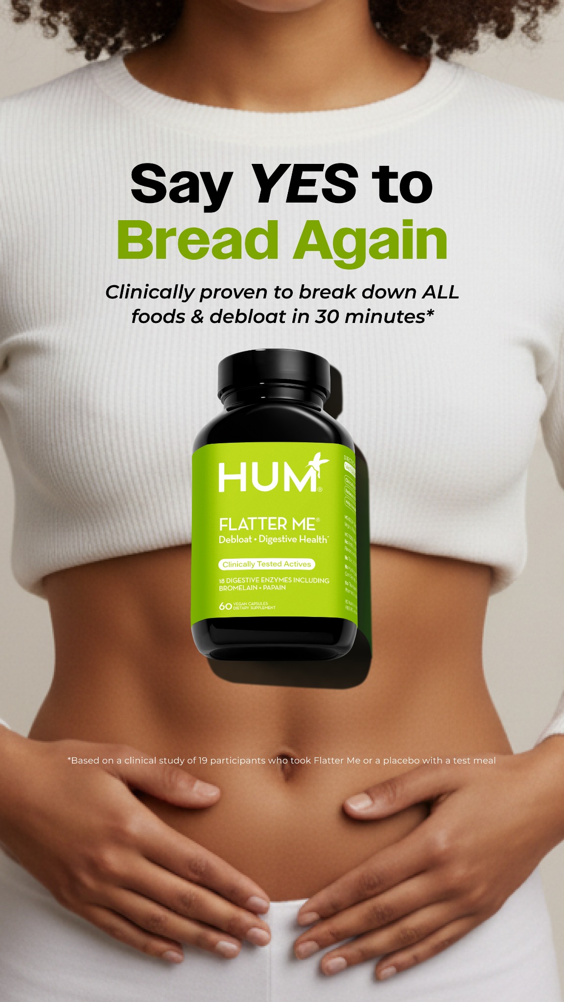 HUM Nutrition Facebook ad