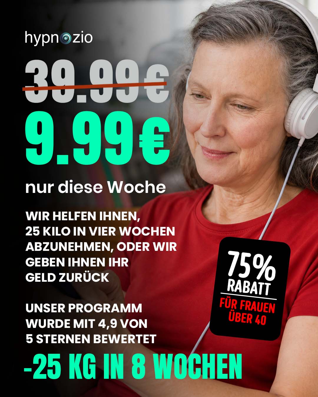 Hypnozio: power of hypnotherapy Facebook ad