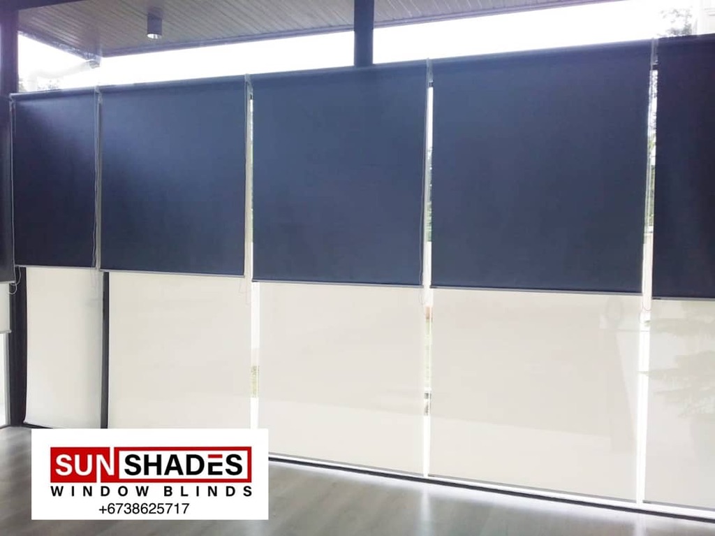 Gurukul Blinds, Curtains & Sofa Reupholstery Facebook ad: These Plain Coloured Roller Blinds have a versatile…