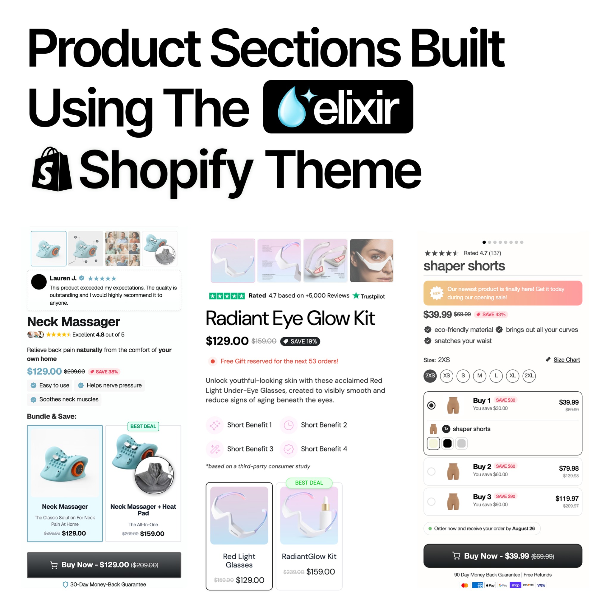 Ecom Elixir Facebook ad: Attention Shopify Owners