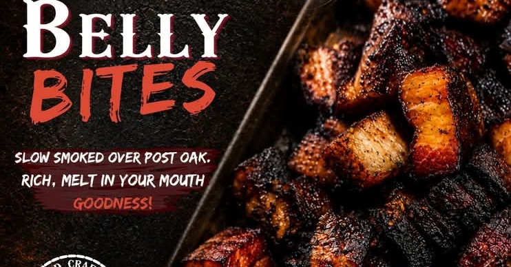 Lil' Smokey's BBQ + Catering Facebook ad: True Texas Style BBQ fresh off the pit…