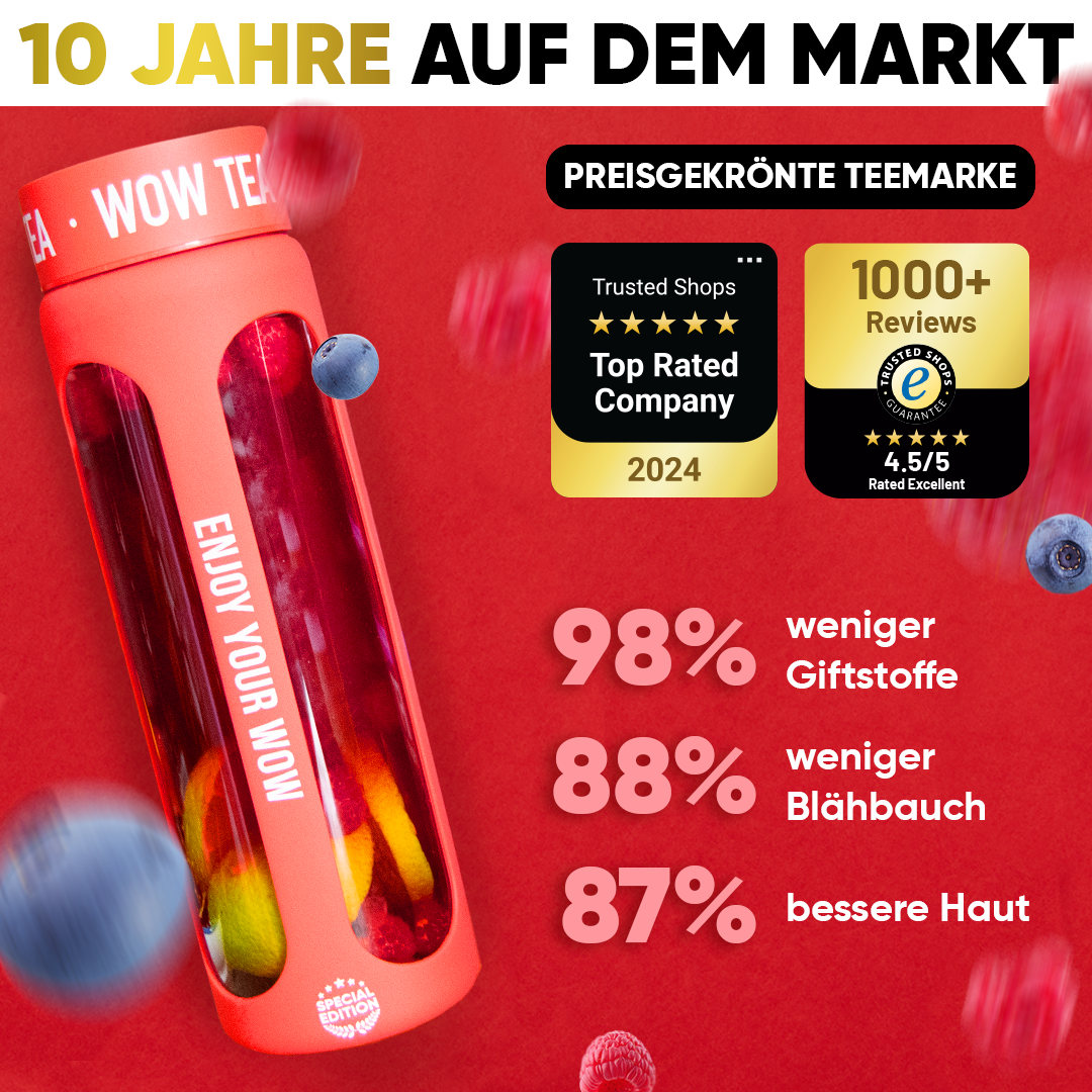 WOW TEA Switzerland Facebook ad