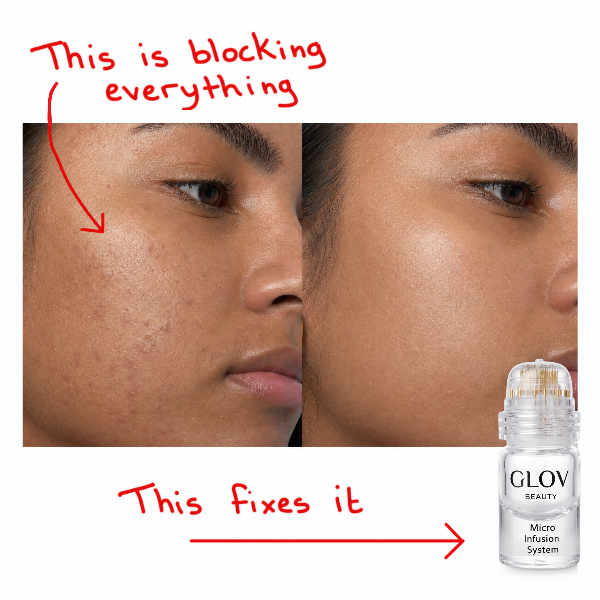 Glov Beauty Facebook ad