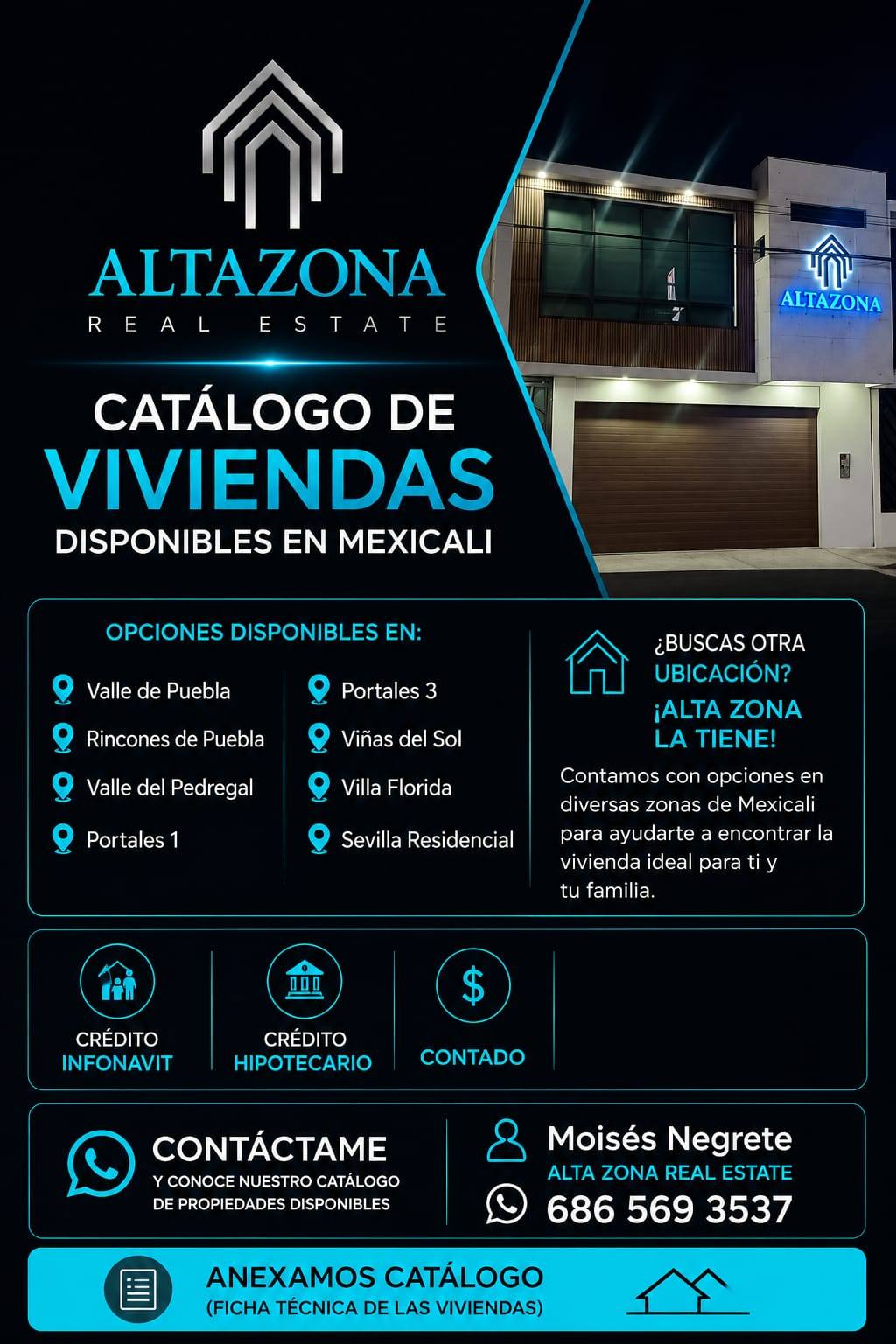 Moises Negrete Alta Zona Facebook ad