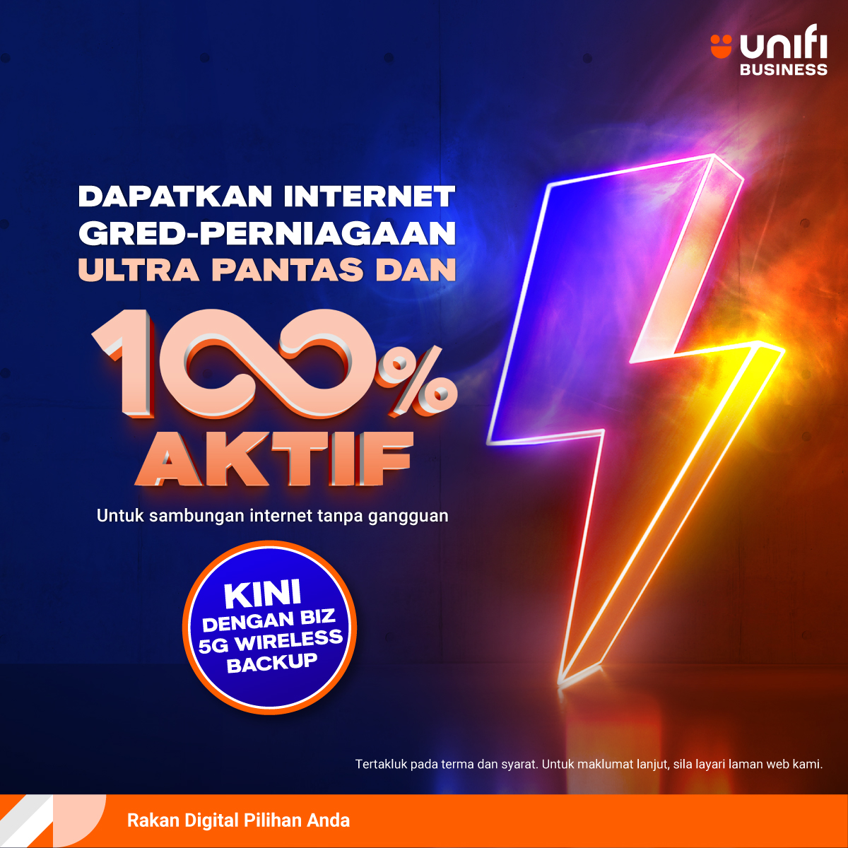 Unifi Business Facebook ad