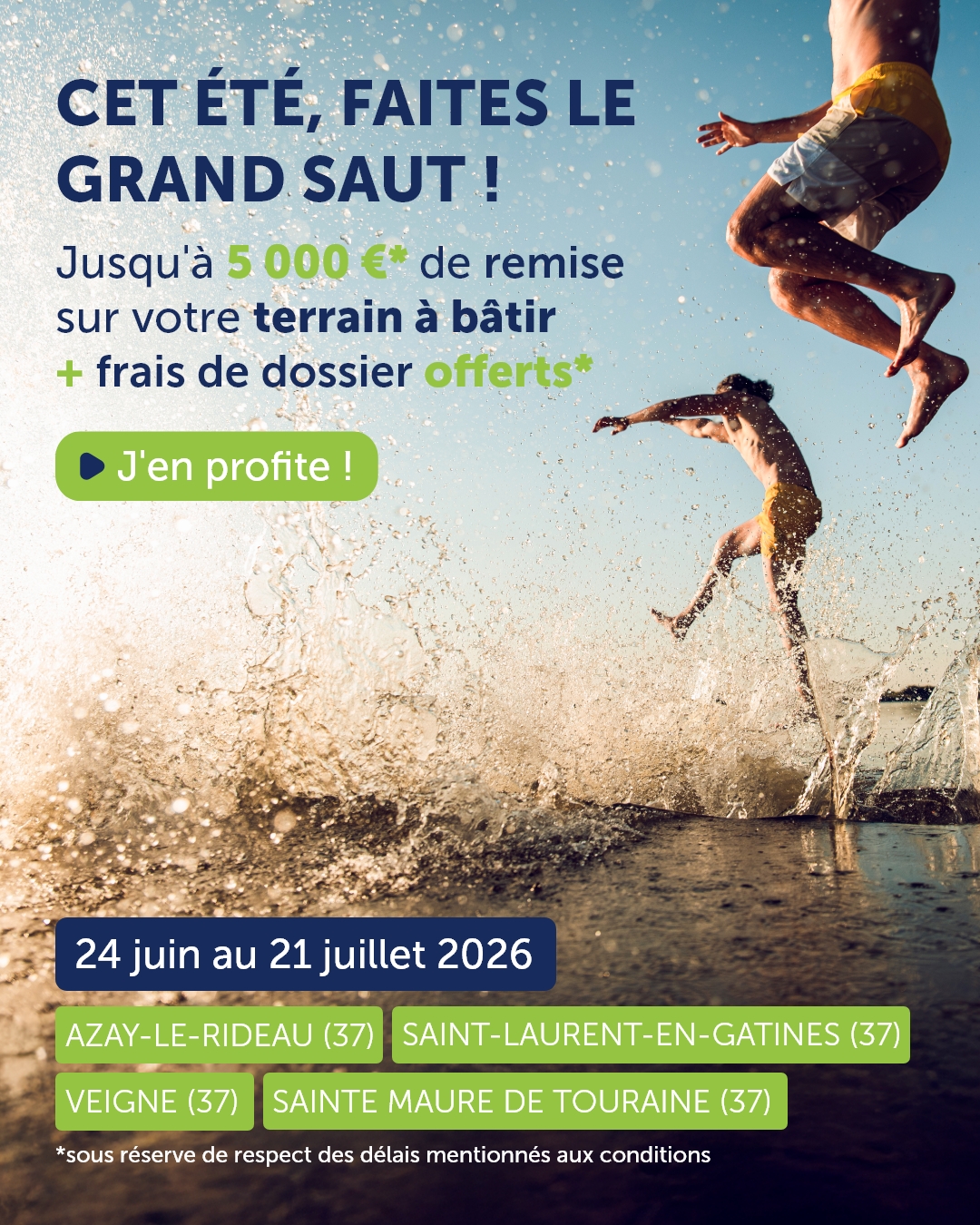 Villadim Facebook ad: Devenez propriétaire au cœur de l'Indre-et-Loire!