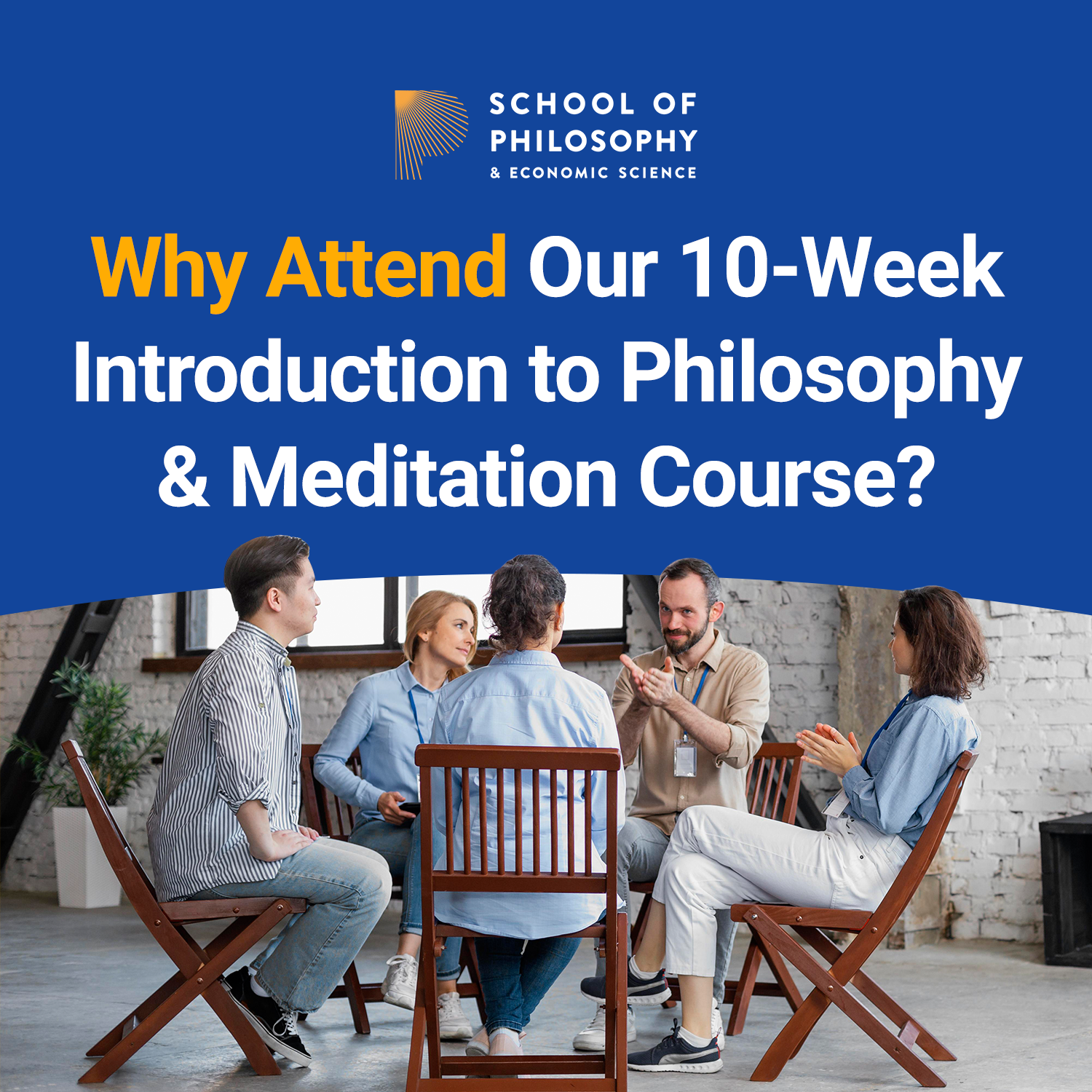 Practical Philosophy Ireland Facebook ad: The wonderful thing about our Philosophy and Meditation…