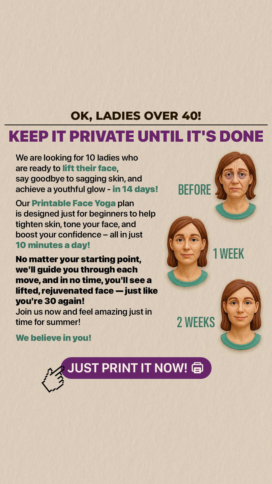 Luvly Facebook ad