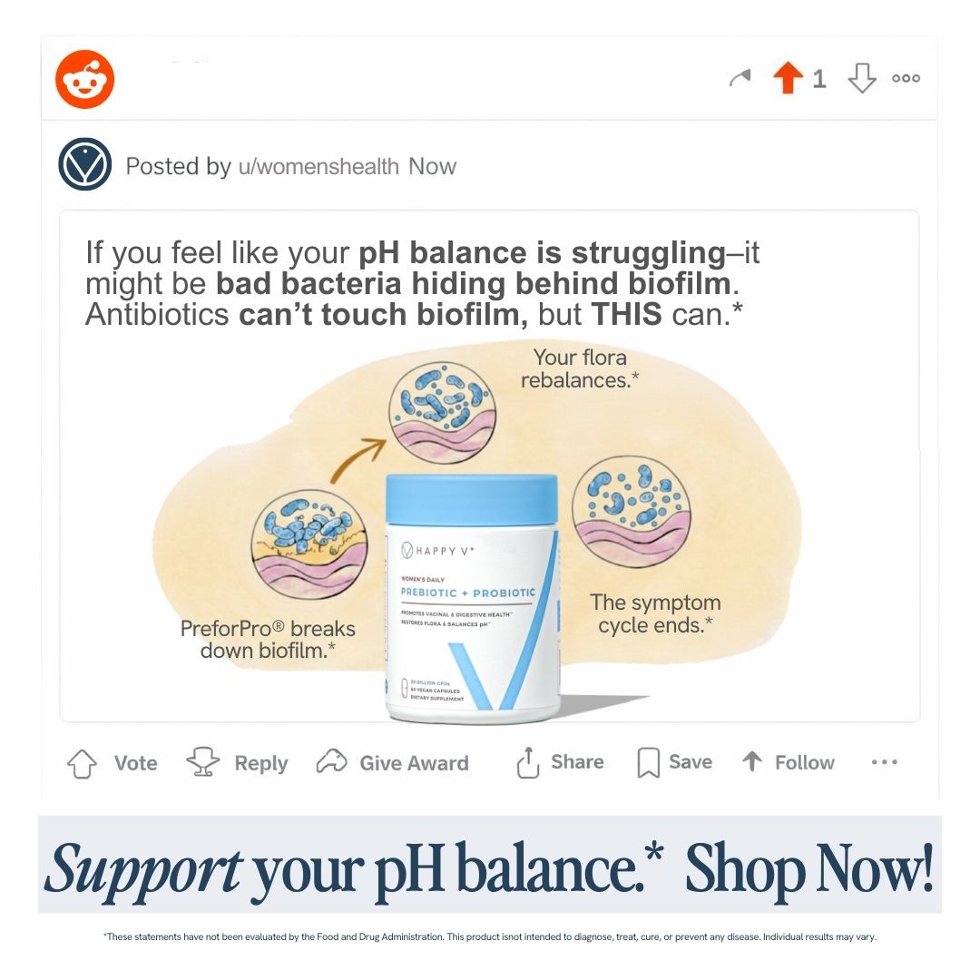 Happy V Facebook ad