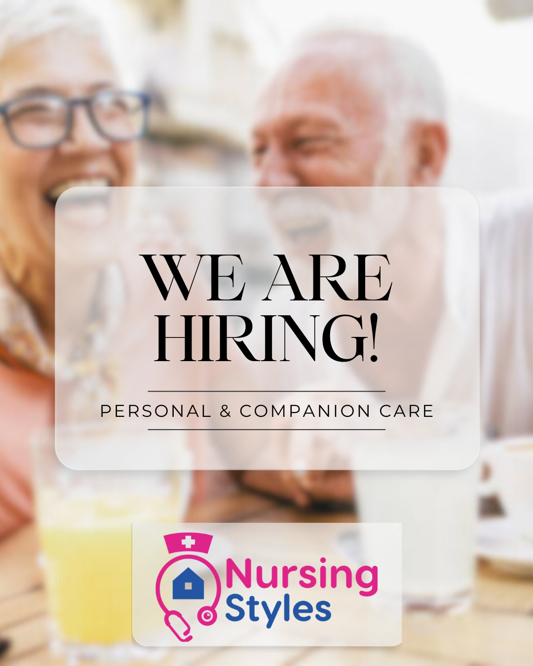Nursing Styles Facebook ad: Join Our Care Team Now