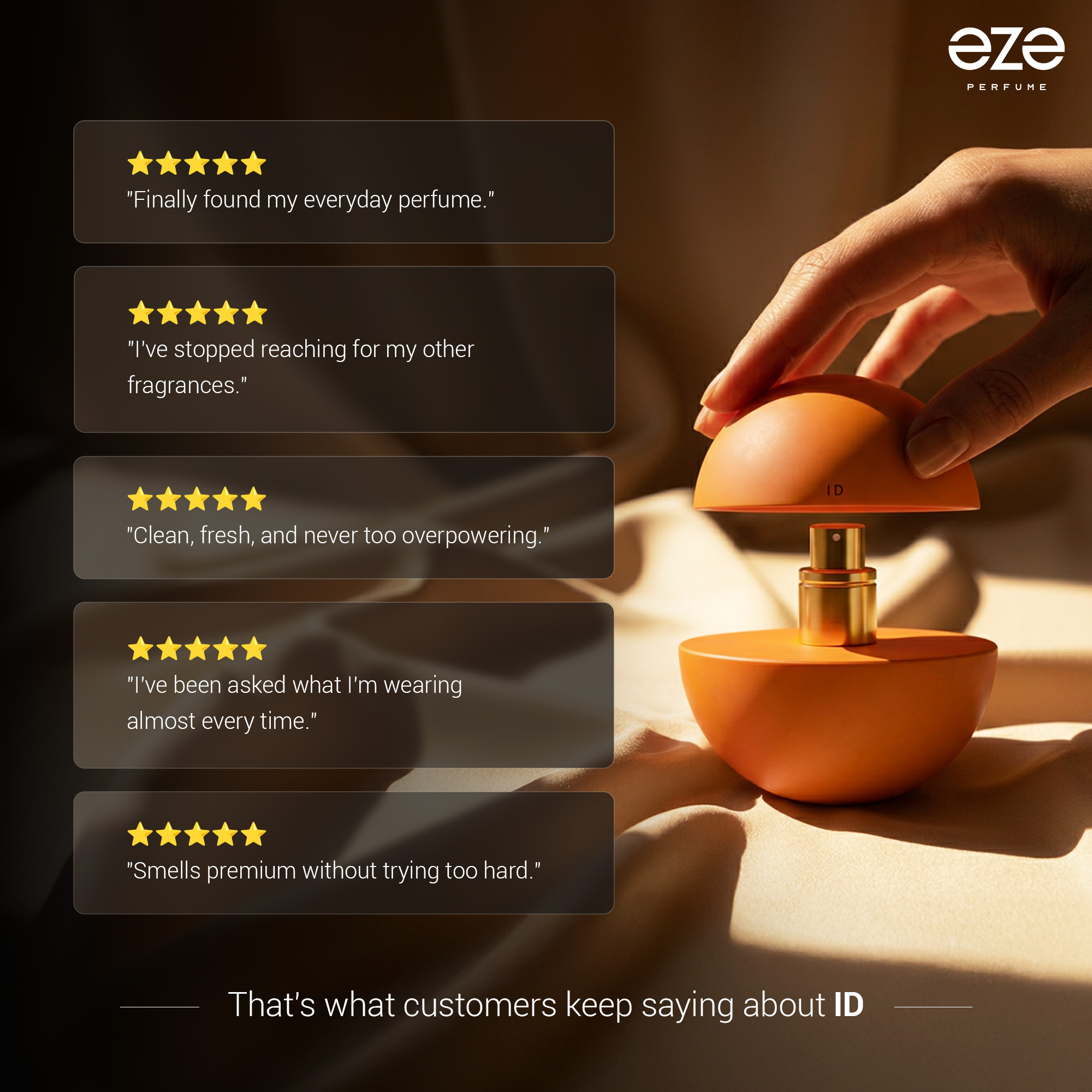 Eze Perfumes Facebook ad