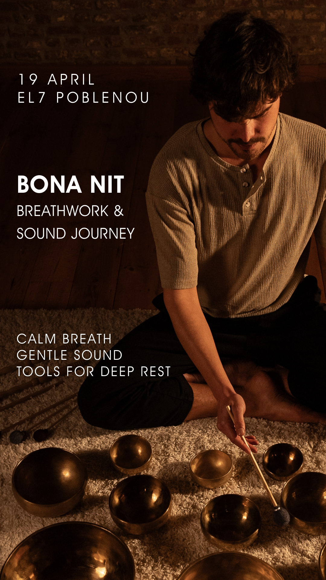 Antara.be Facebook ad: Breath & Sound for deep rest