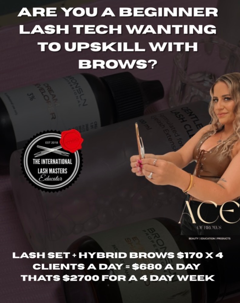 aceofbrowsacademy Facebook ad