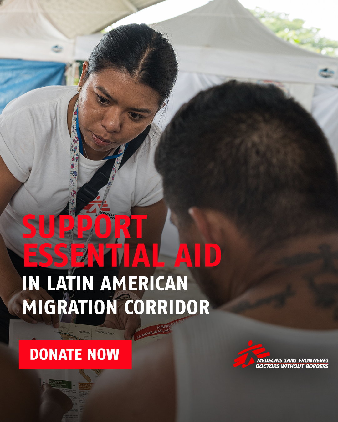 Doctors Without Borders/Medecins Sans Frontieres (MSF) Facebook ad