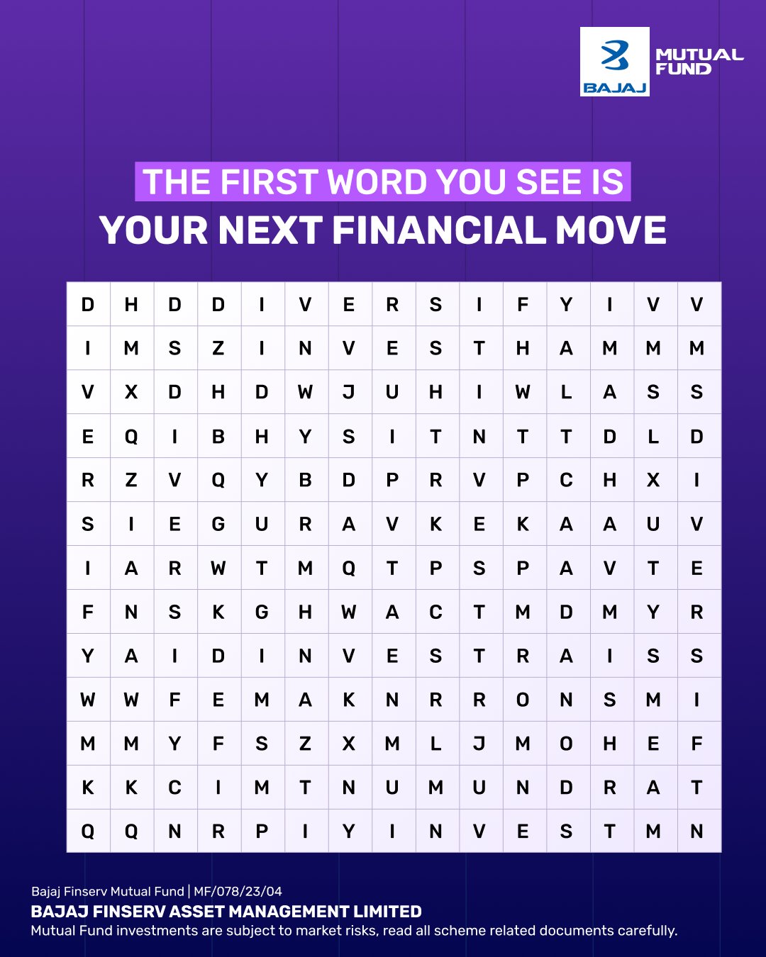 Bajaj Finserv Mutual Fund Facebook ad