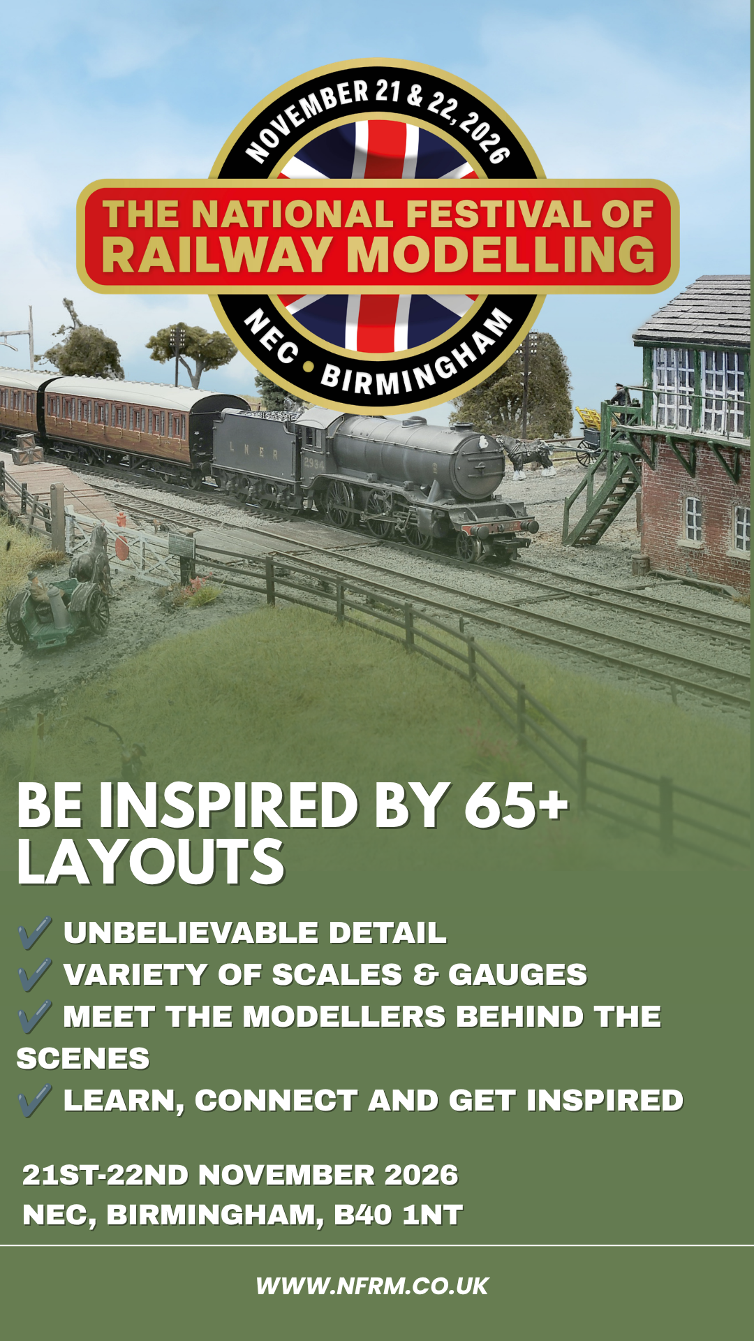British Railway Modelling Facebook ad: Pre-book & SAVE