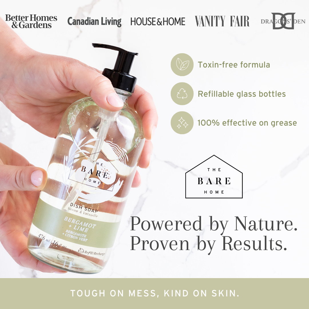 The Bare Home Facebook ad: Non-toxic living, made simple.