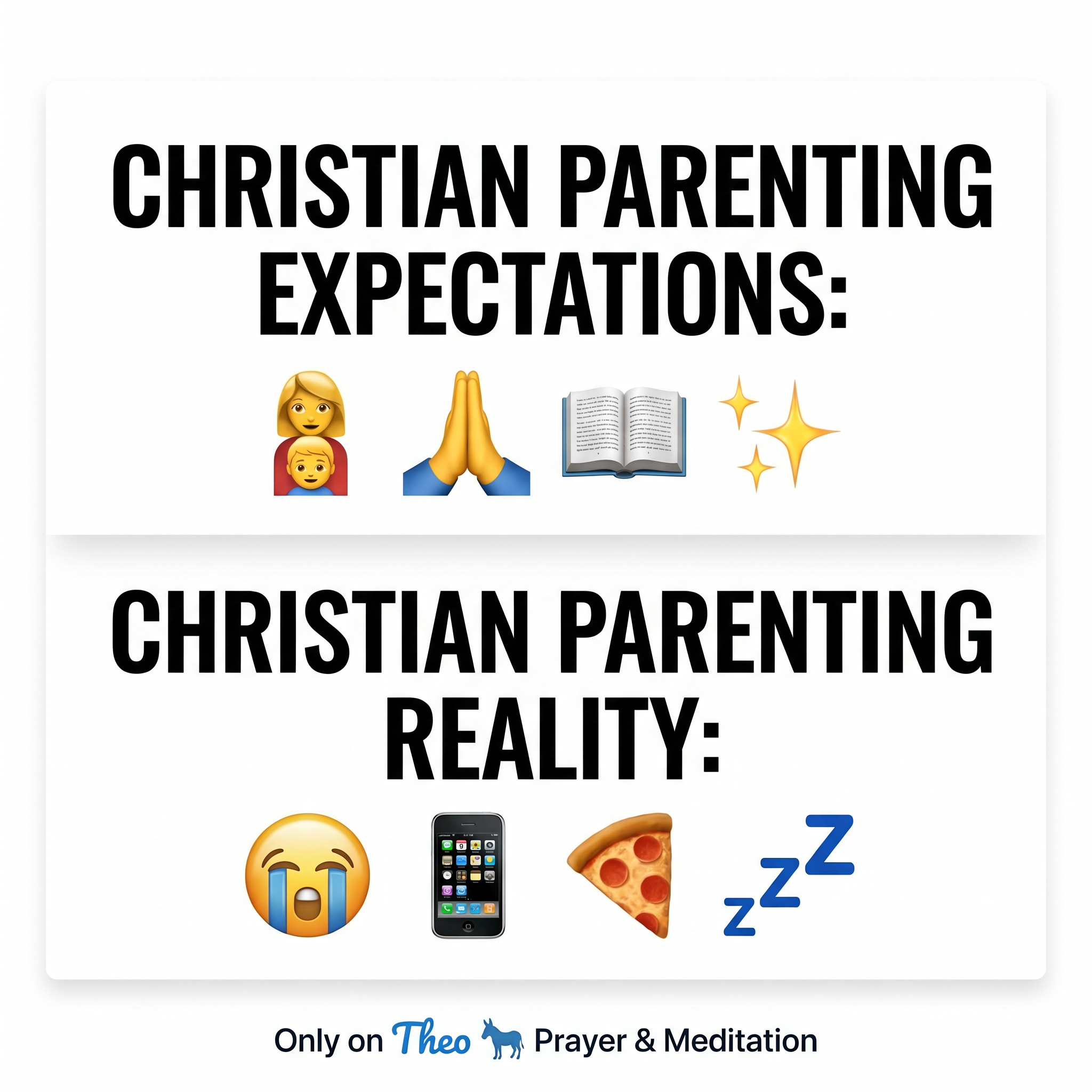Theo: Prayer & Meditation Facebook ad