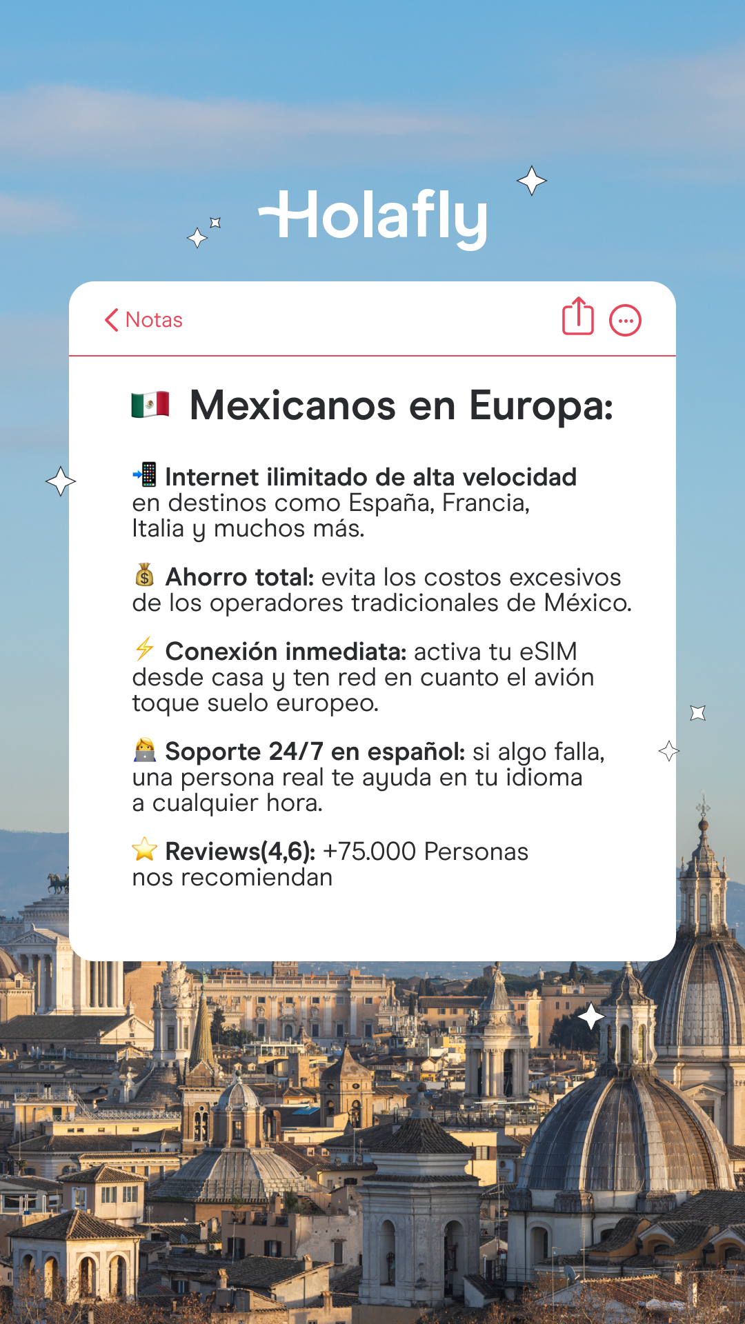 Holafly - Español Facebook ad