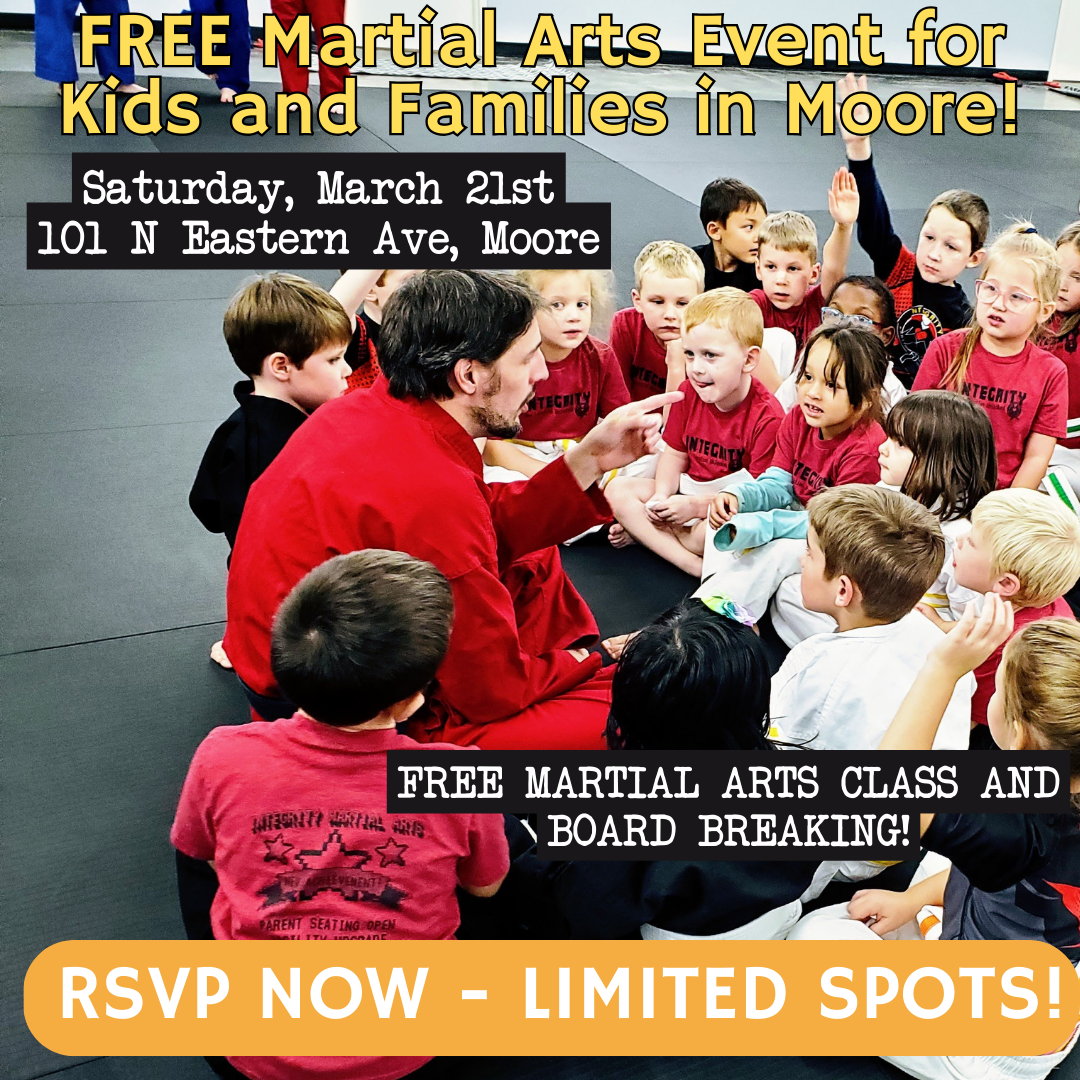 Integrity Martial Arts Facebook ad from Mar 9, 2026