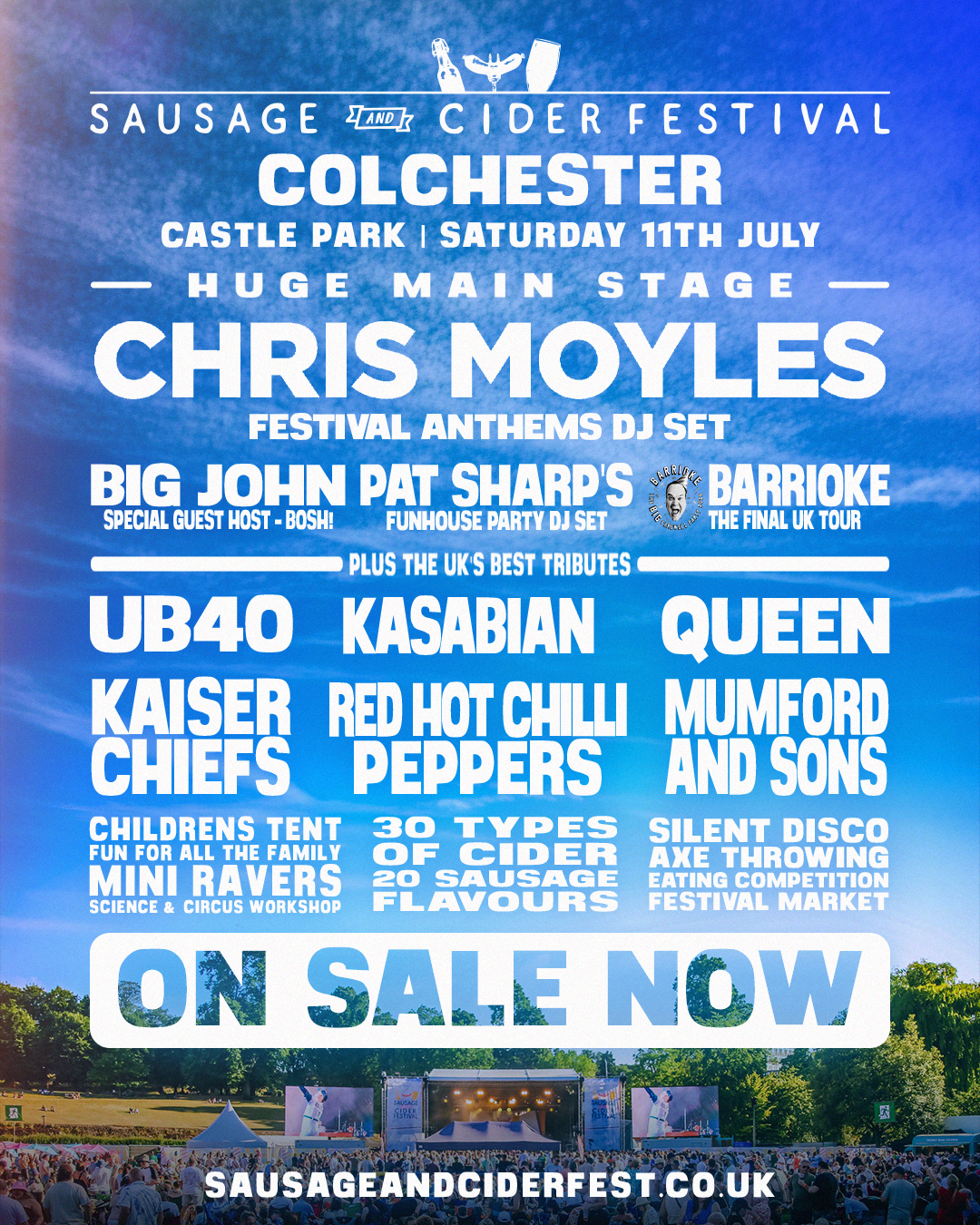 Sausage & Cider Fest - Colchester Facebook ad from May 12, 2026