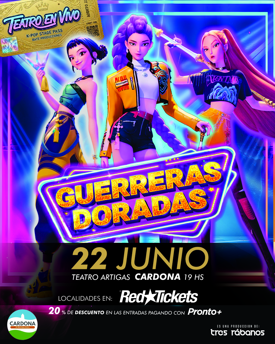 Tres Rabanos Producciones Facebook ad: CARDONA GUERRERAS