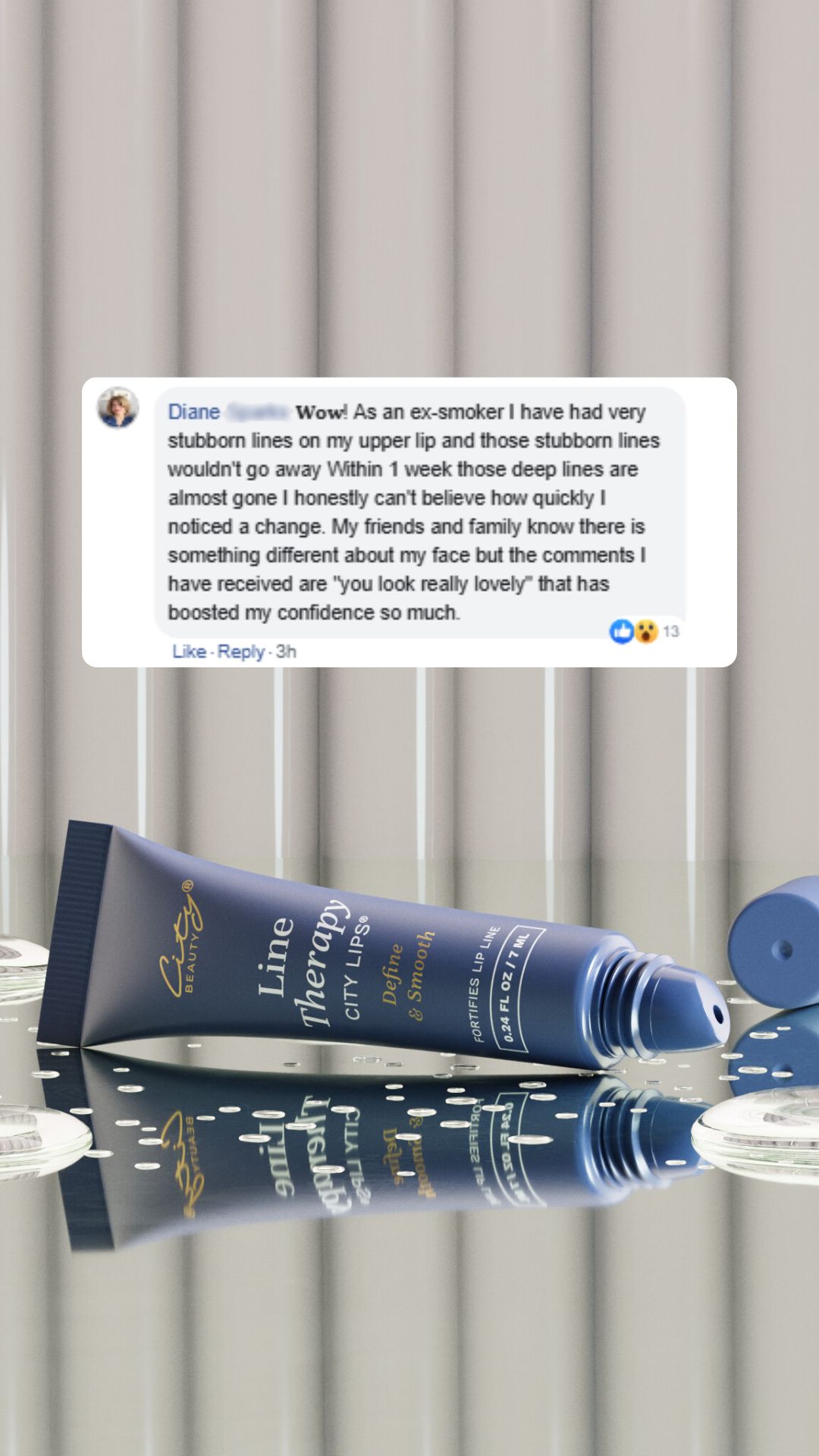 City Beauty Facebook ad
