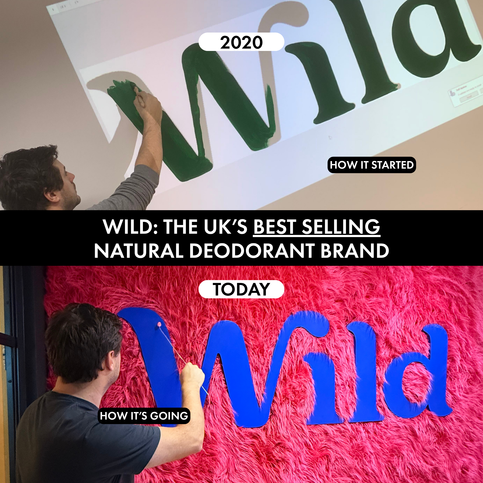Wild Facebook ad: Kind to your skin and the planet