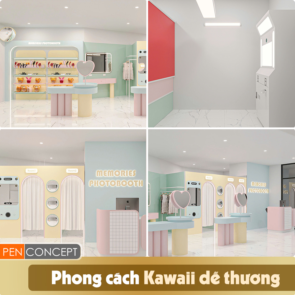 Nội thất Penconcept Facebook ad: Thiết kế & thi công photobooth chuyên nghiệp…