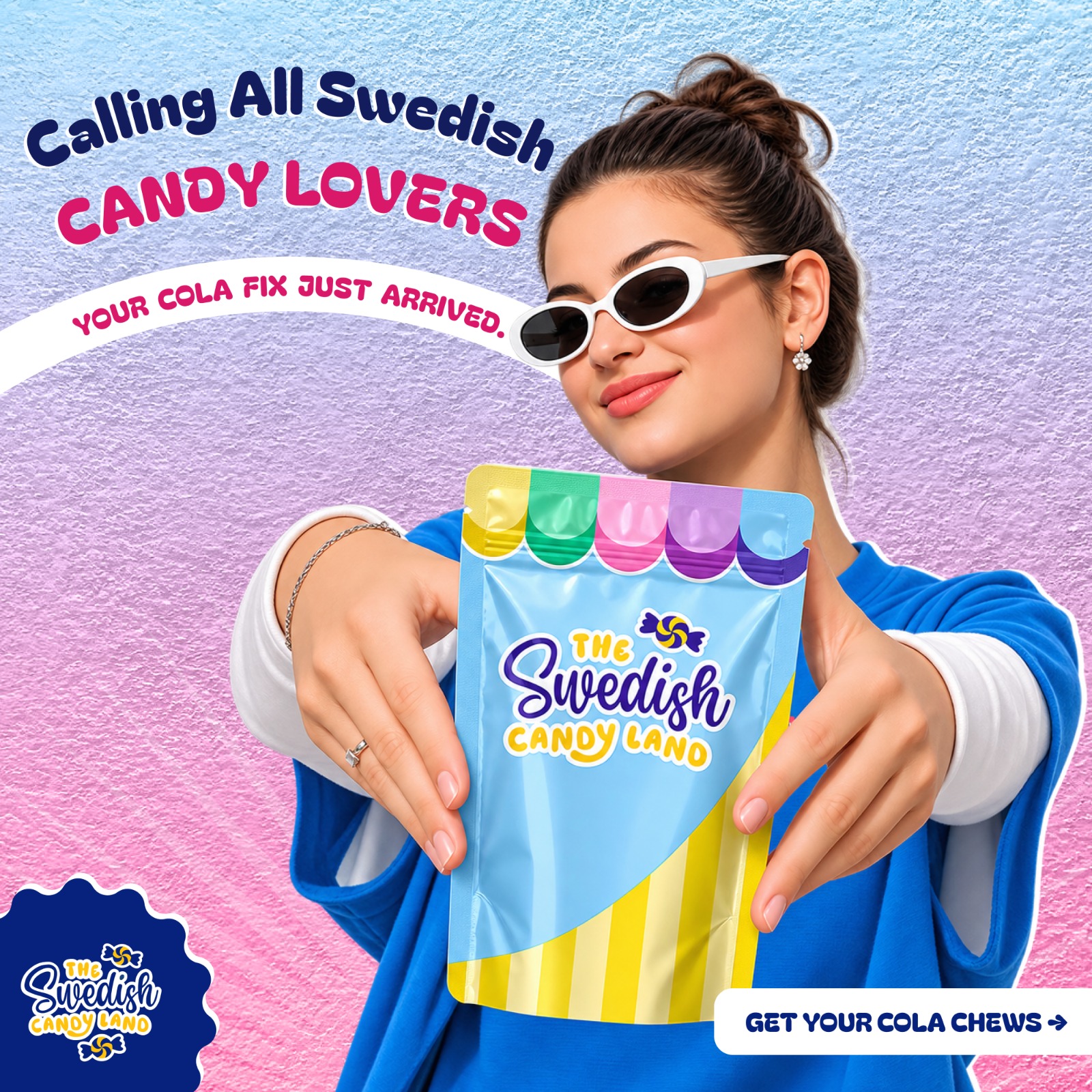 Swedish Candy Land Facebook ad