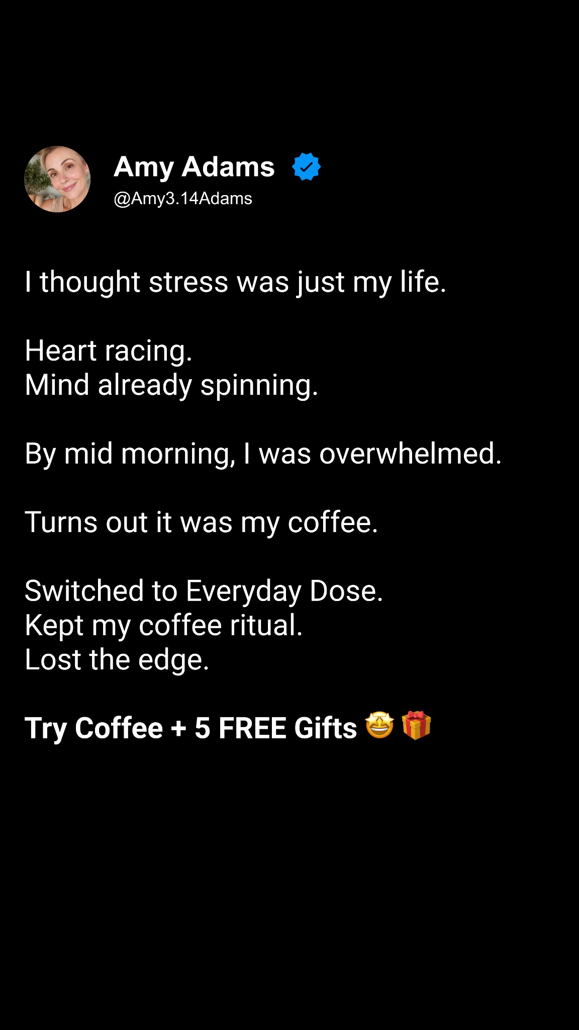 Everyday Dose Facebook ad