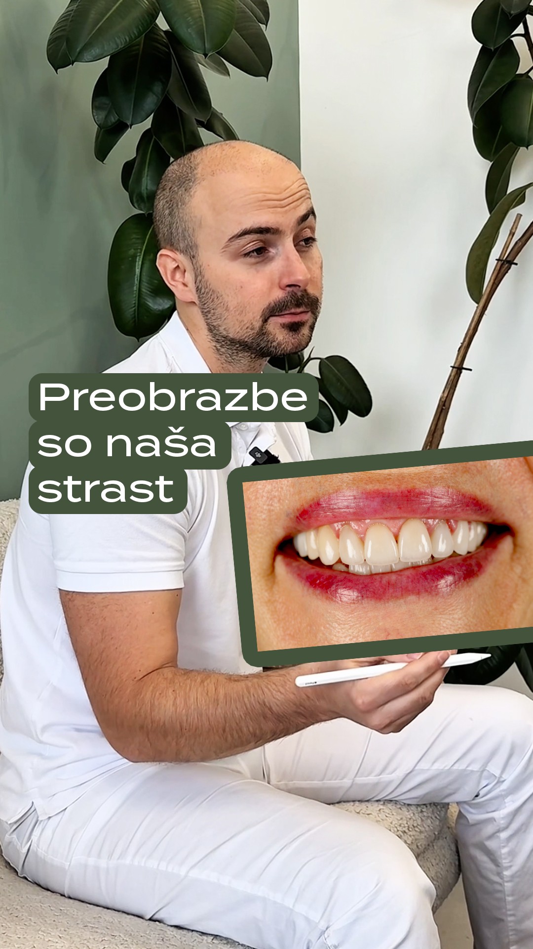 Lotus dentalni center Facebook ad: Včasih preobrazba nasmeha pomeni povrniti tisto, kar je…