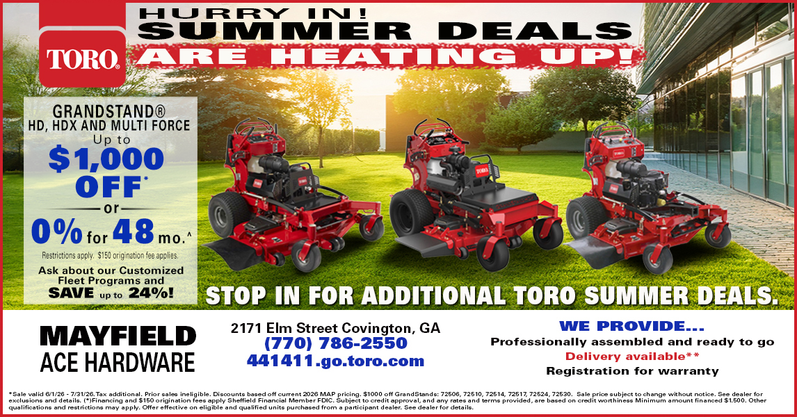Mayfield Ace Hardware Facebook ad