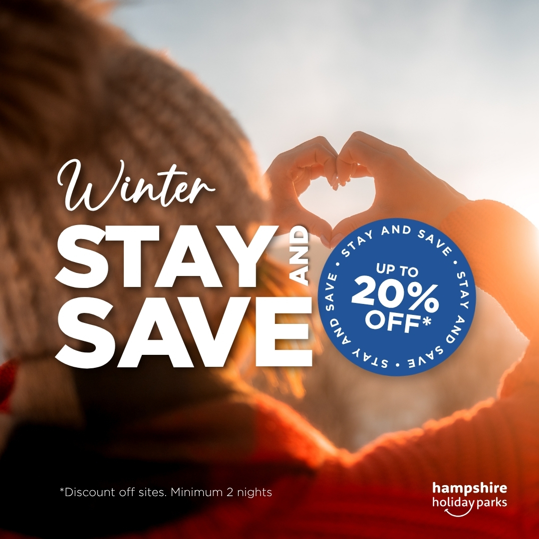 Hampshire Holiday Parks - Queenstown Lakeview Facebook ad: Stay Longer & Save This Winter