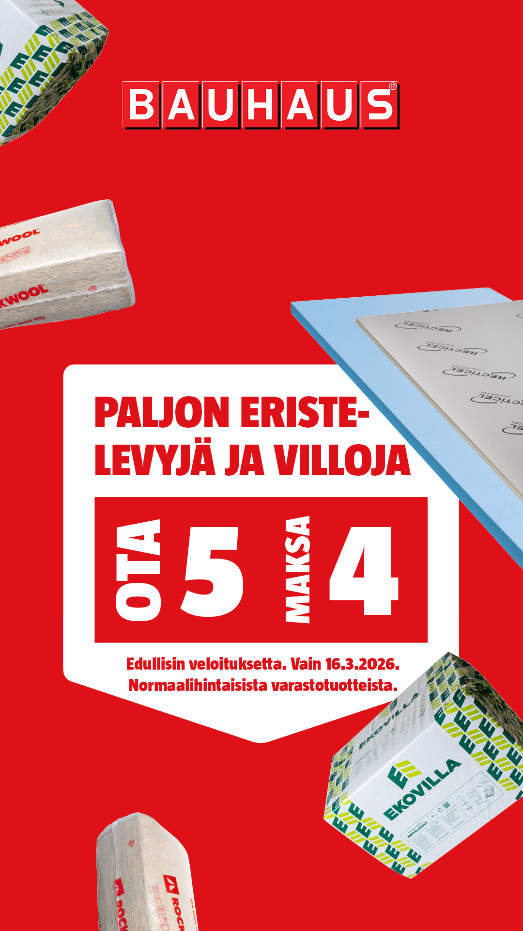 BAUHAUS Suomi Facebook ad
