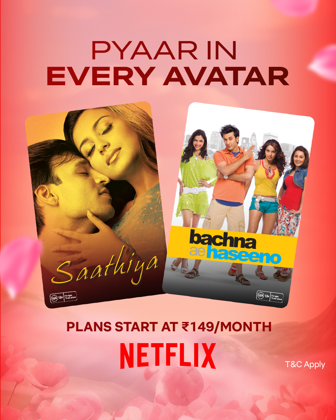 Netflix Facebook ad