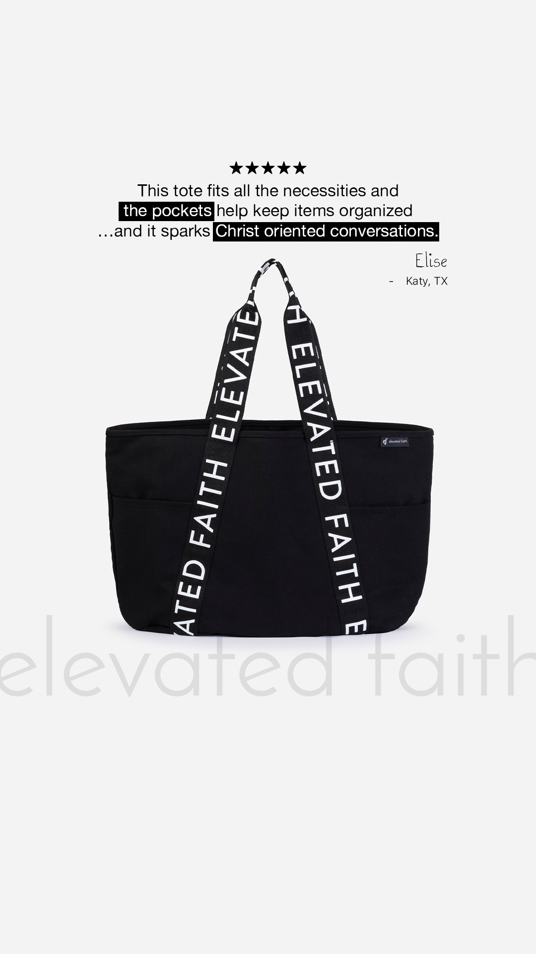 Elevated Faith Facebook ad