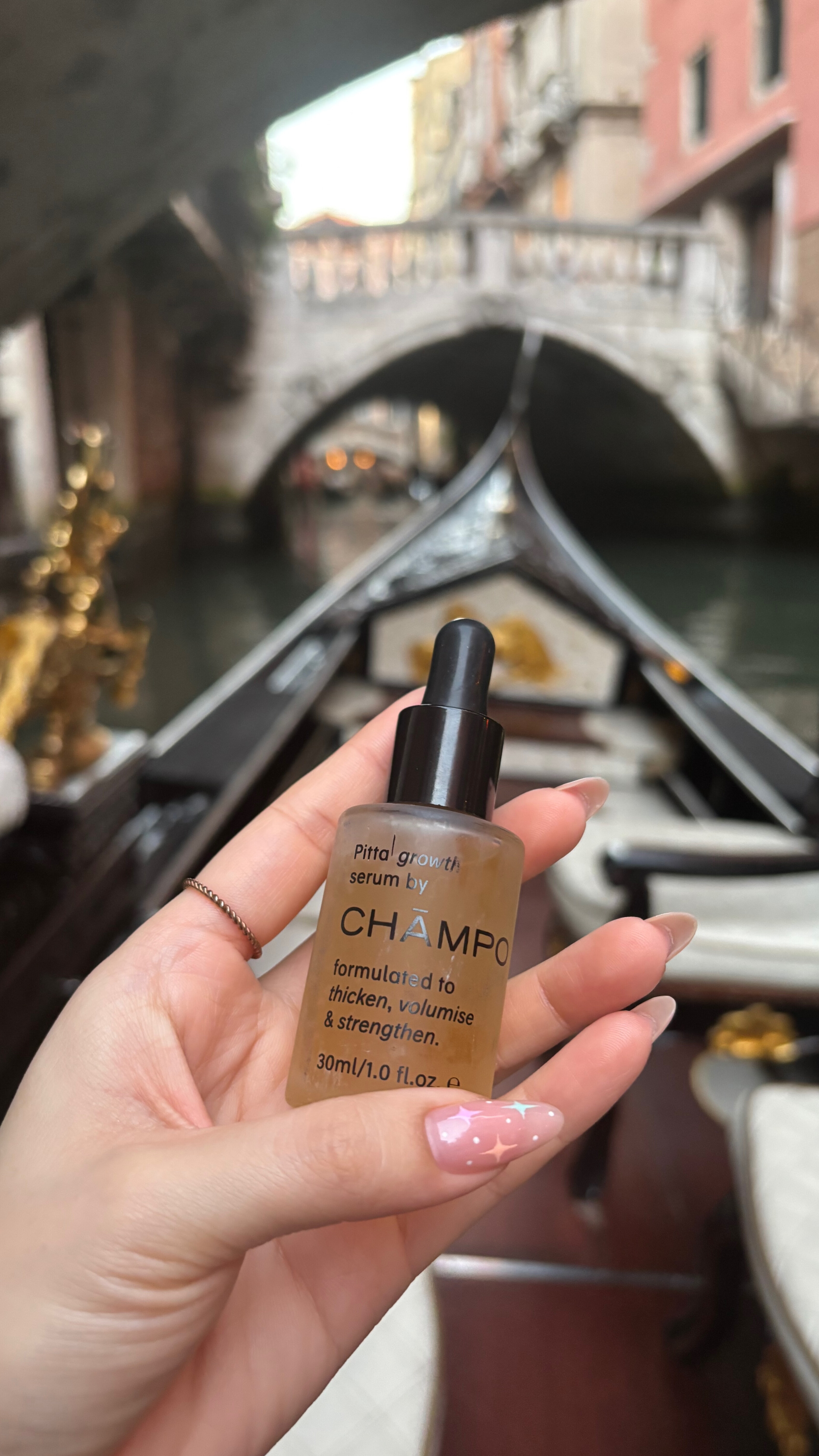 Chāmpo Haircare Facebook ad