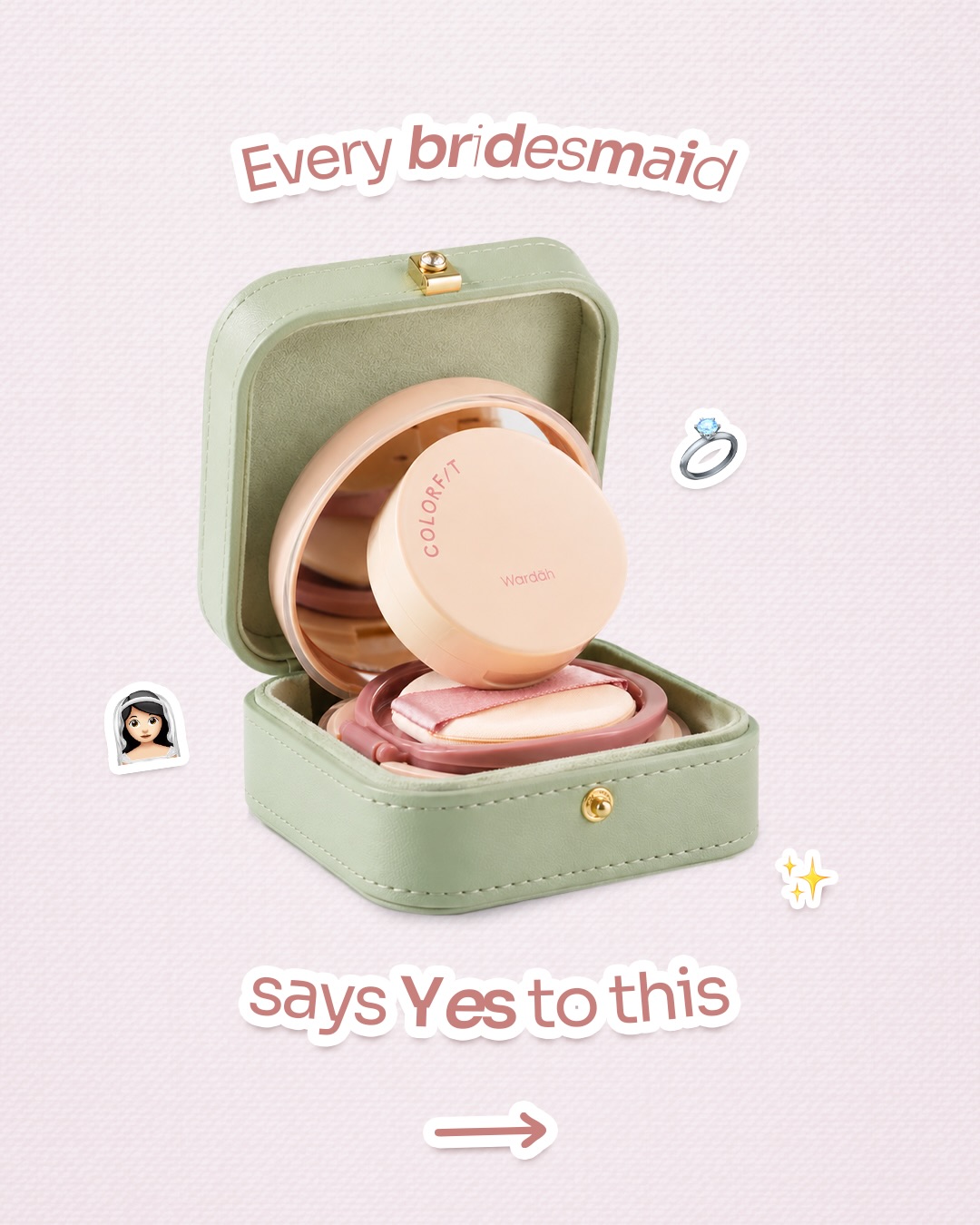 Wardah Cosmetics Facebook ad