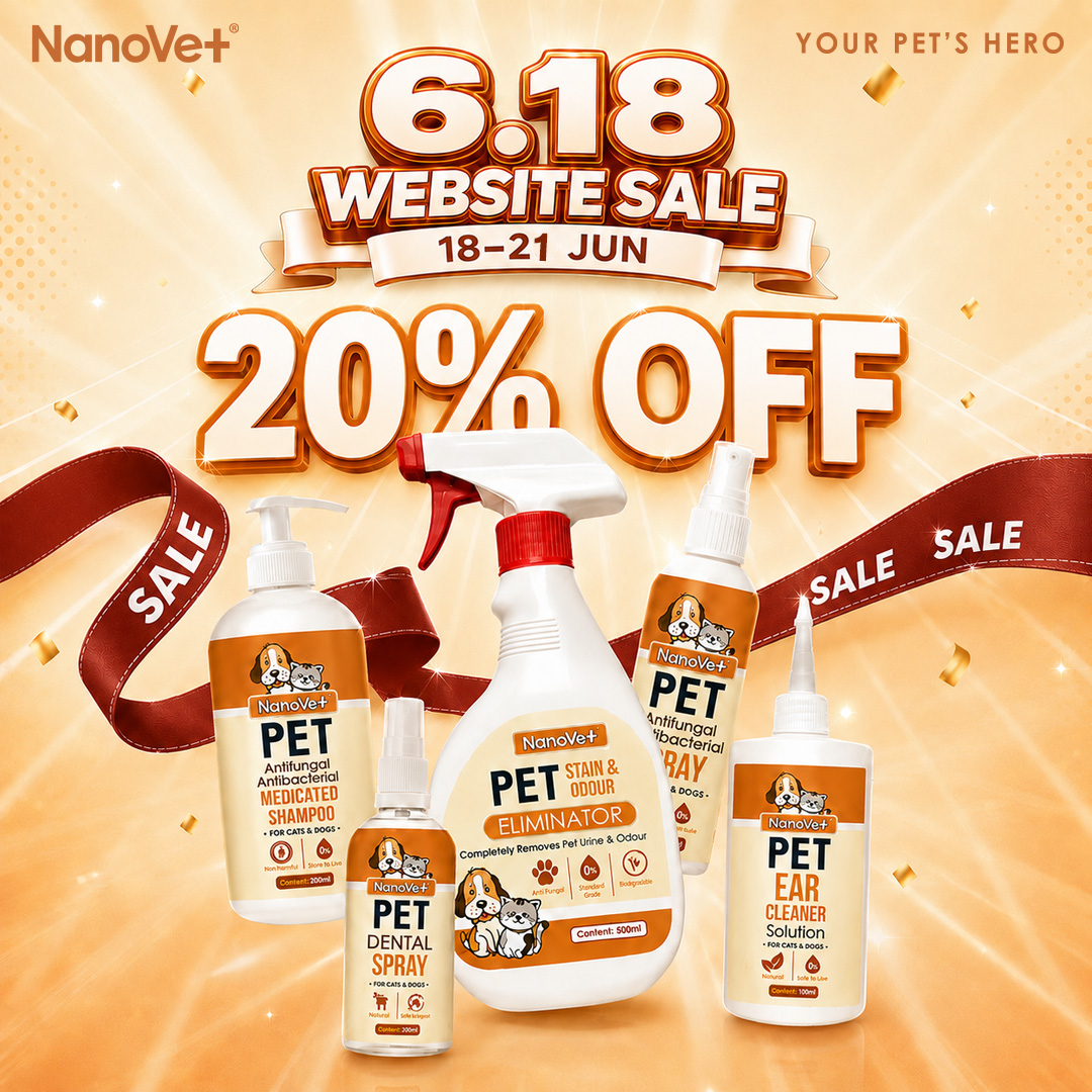 Nanovet OS Facebook ad: 6.18 Nanovet Website Sale is Here!