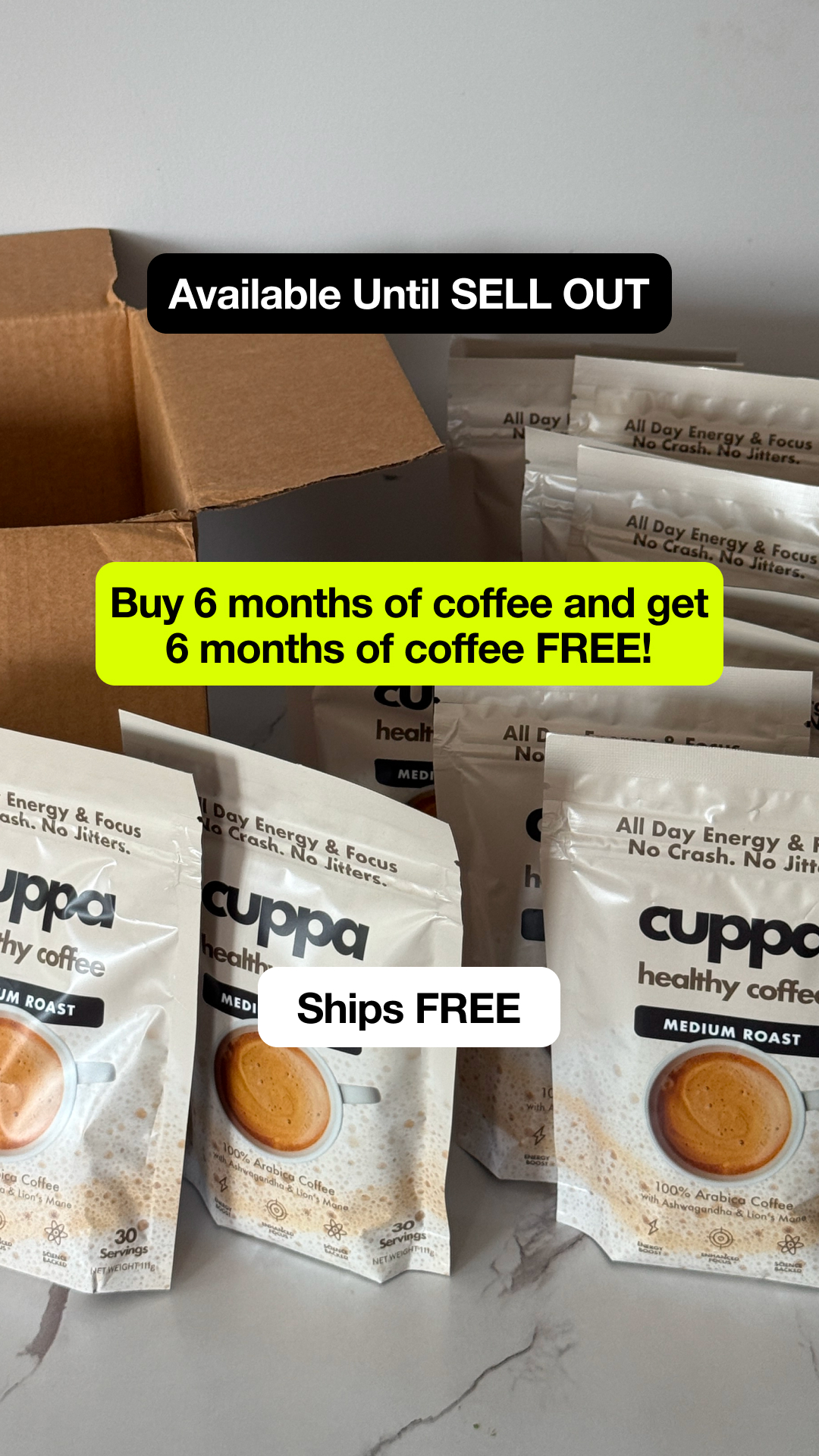Better Cuppa Facebook ad